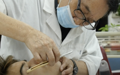 Shanghainese barber in Mongkok